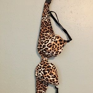 Leopard Print Bra